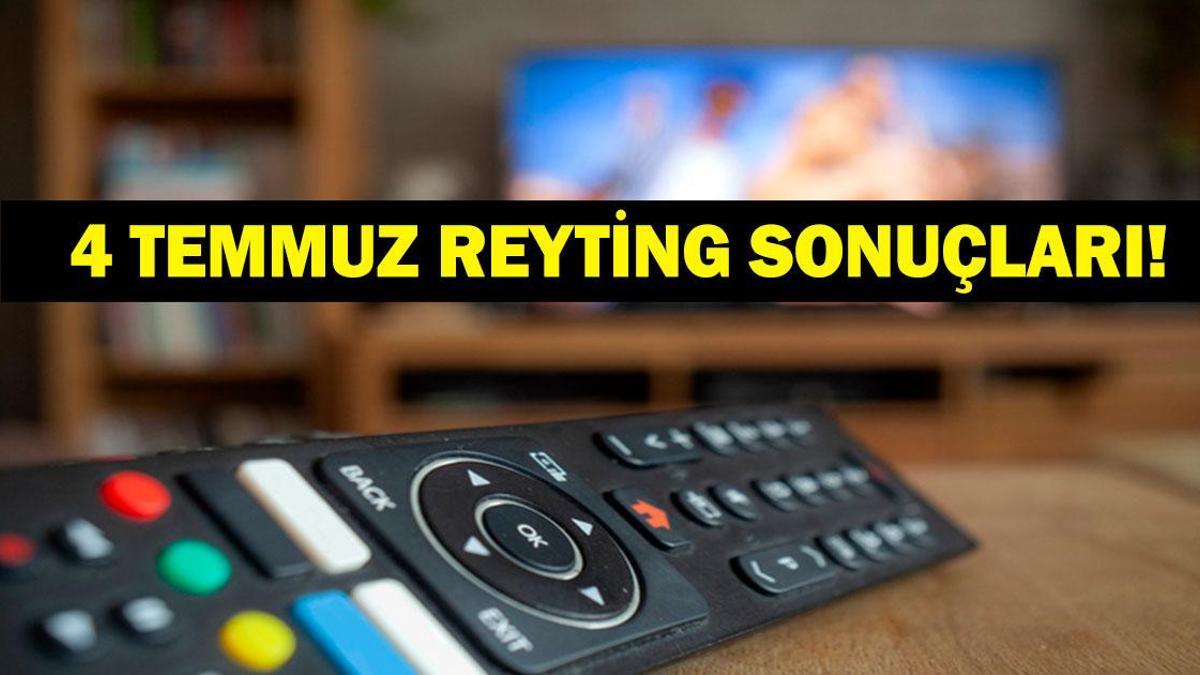 4 TEMMUZ REYTİNG SONUÇLARI 2026 | Reyting Birincisi Kim Oldu? Beyaz’la Joker, Tam Gaz, Altı Üstü İstanbul, Güldür Güldür Show, Kanada – Fas, Paraguay – Fransa, İllegal Hayatlar, MasterChef Türkiye Reyting Sonucu