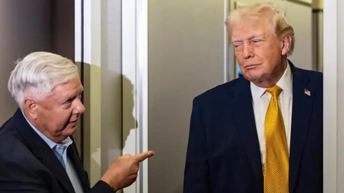 ABD Başkanı Trump, Cumhuriyetçi Senatör Lindsey Graham’ın cenaze törenine katıldı
