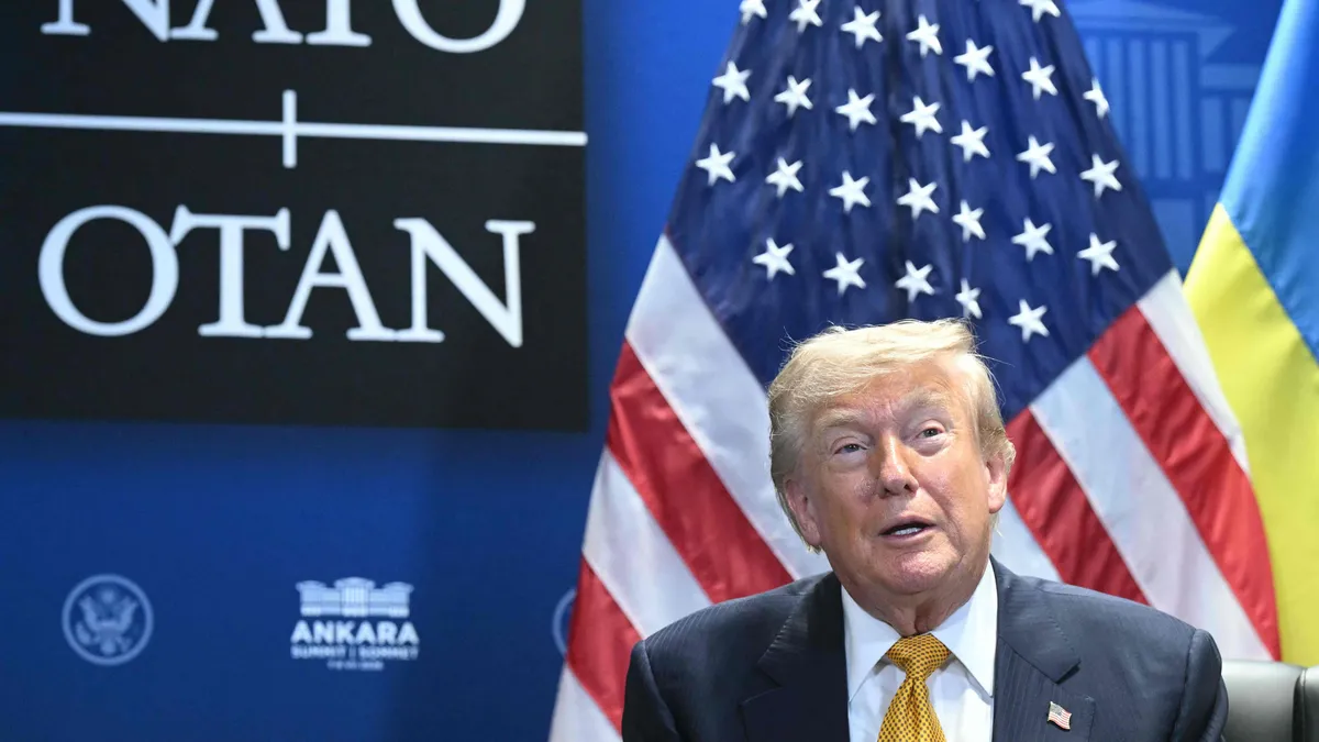ABD Başkanı Trump’tan NATO organizasyonuna övgüler: Erdoğan harika bir lider