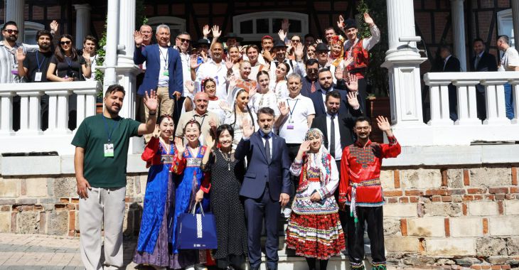 Altın Karagöz ekiplerinden Başkan Vekili Biba’ya ziyaret