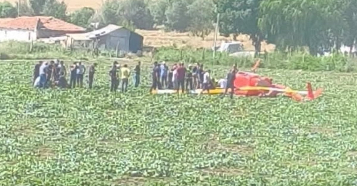 Ankara’da eğitim helikopteri düştü!