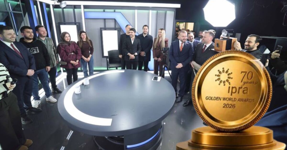 Arnavutköy Belediyesi’ne IPRA’dan Altın Küre ödülü