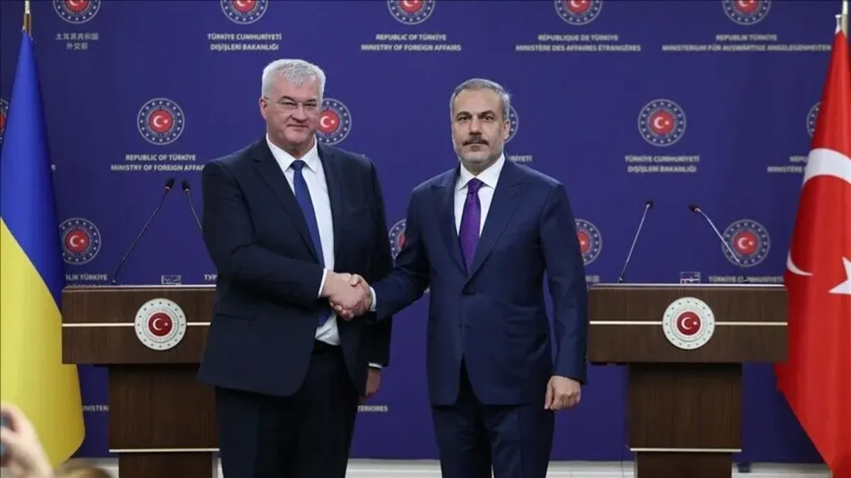 Bakan Fidan’dan diplomasi trafiği: Ukraynalı mevkidaşı ile görüştü