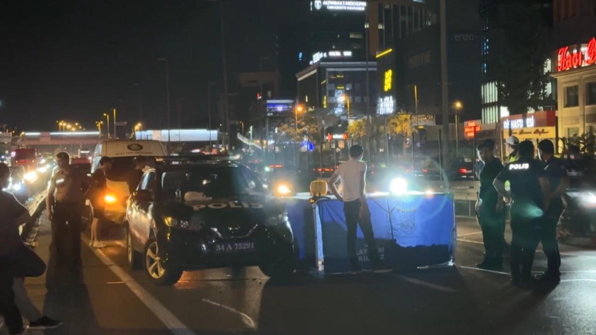 Bakırköy D-100 kara yolunda otomobilin çarptığı yaya hayatını kaybetti