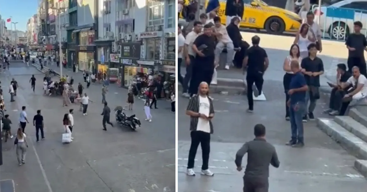 Bakırköy’de dehşet anı. İşportacı ensesinden bıçakladı