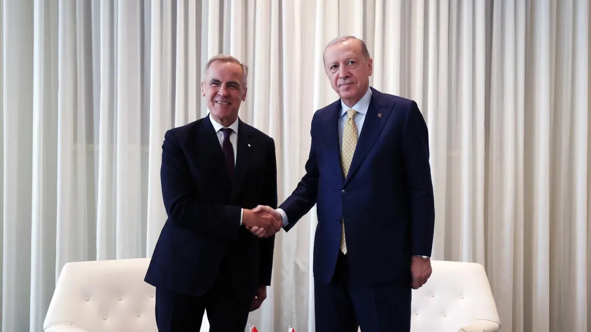 Başkan Erdoğan Kanada Başbakanı Mark Carney ile görüştü! İşte ele alınan konular