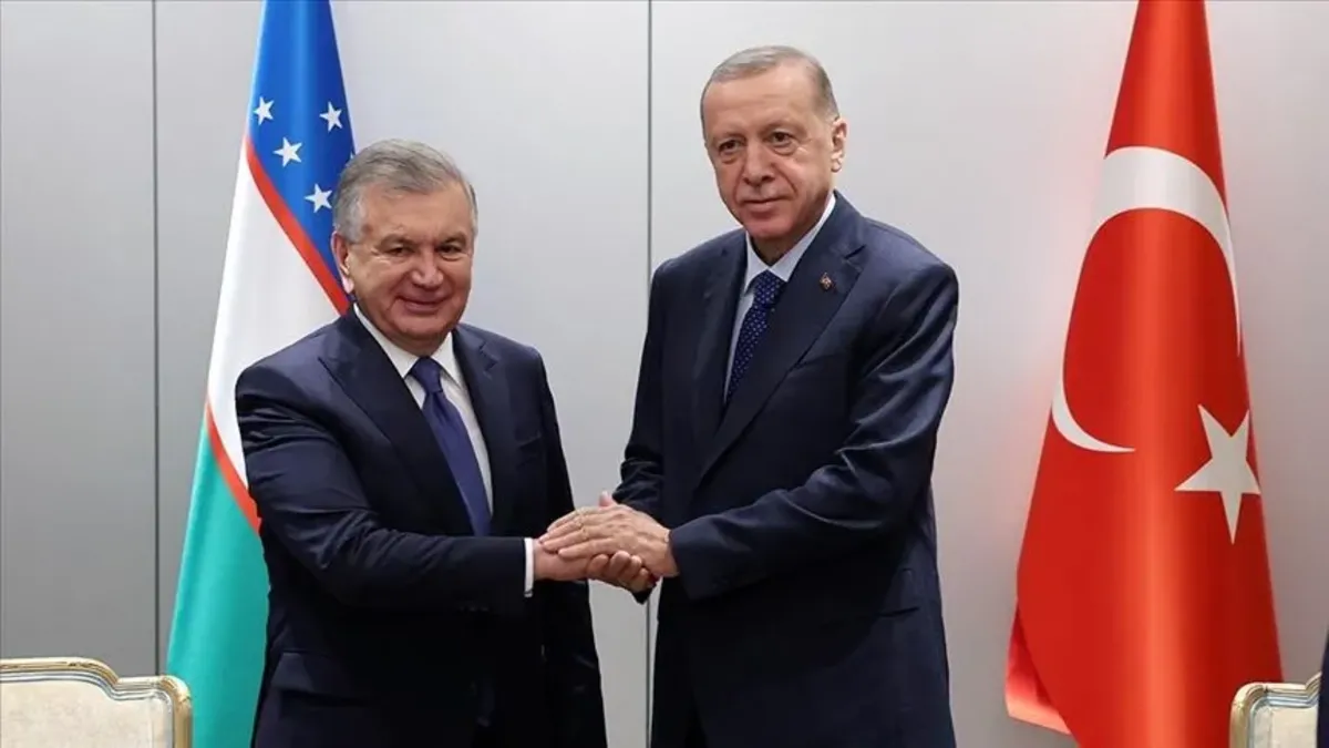 COP31 İklim Zirvesi daveti! Başkan Erdoğan Özbekistan Cumhurbaşkanı Mirziyoyev ile görüştü