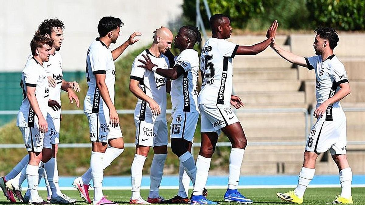 Beşiktaş, ilk provasında kazandı