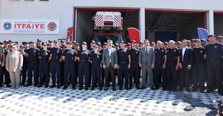 Büyükorhan’a tam donanımlı itfaiye binası