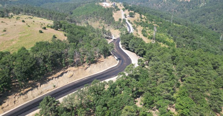 Büyükşehir, Osmangazi’nin Dağakça yolunu yeniledi