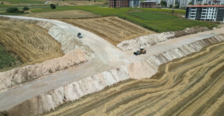 Büyükşehir’den İnegöl’e 18 kilometre uzunluğunda yeni yol