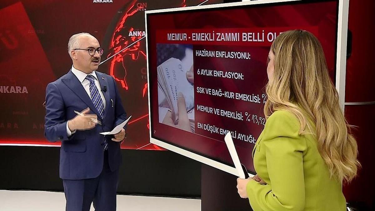CANLI YAYINDA EMEKLİ-MEMUR MAAŞI HESABI! İşte meslek meslek zamlı yeni aylıklar