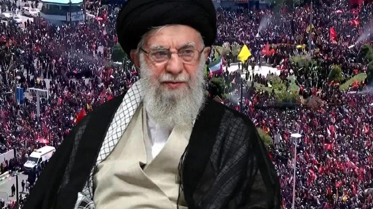 Cenaze Meşhed’e getirildi! Hamaney için son tören