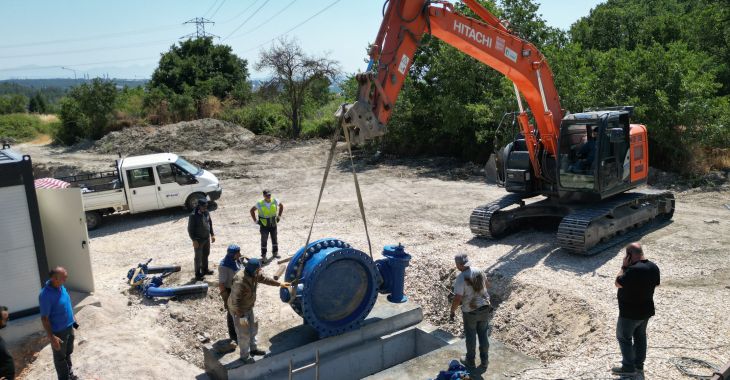 Çınarcık’ın suyu sisteme entegre ediliyor