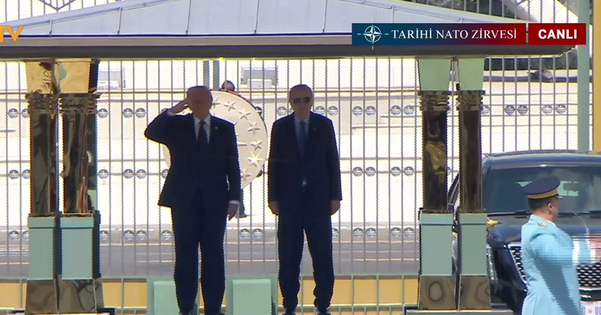 Cumhurbaşkanı Erdoğan, Beştepe’de Trump’ı karşıladı