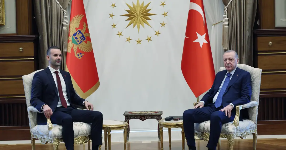 Cumhurbaşkanı Erdoğan, Karadağ Başbakanı Spajic ile görüştü