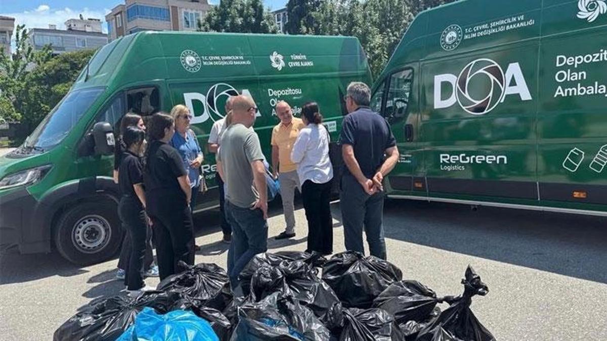 DOA ile 17 günde 33 milyon ambalaj geri dönüşüme kazandırıldı