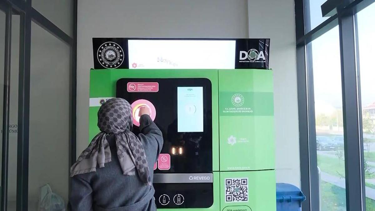 DOA sistemiyle ilk günde 1,5 milyon şişe toplandı