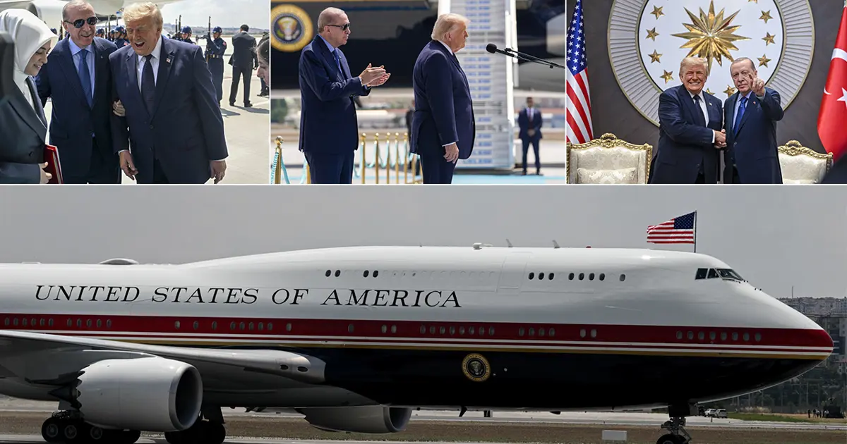 Donald Trump, Ankara’da: Cumhurbaşkanı Erdoğan ile ilk görüşme havalimanında