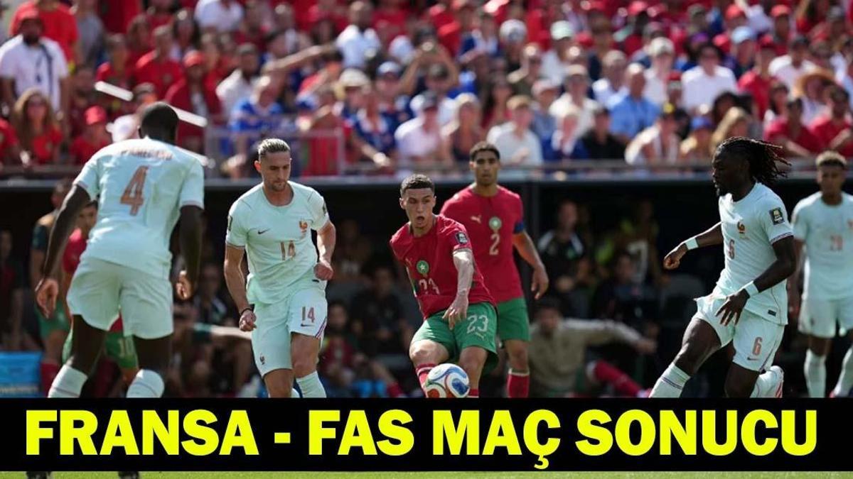 FRANSA FAS MAÇI KAÇ KAÇ BİTTİ? Fransa Fas maç sonucu: Fransa adını yarı finale yazdırmayı başardı!