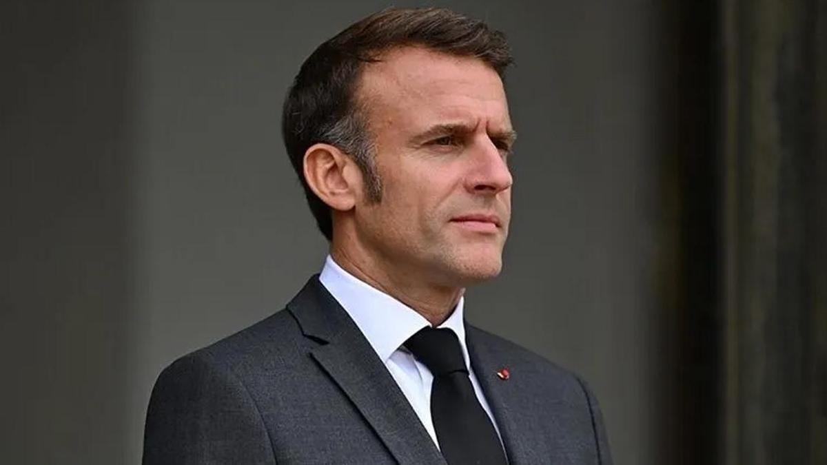 Fransa Cumhurbaşkanı Macron, Ankara’ya geldi
