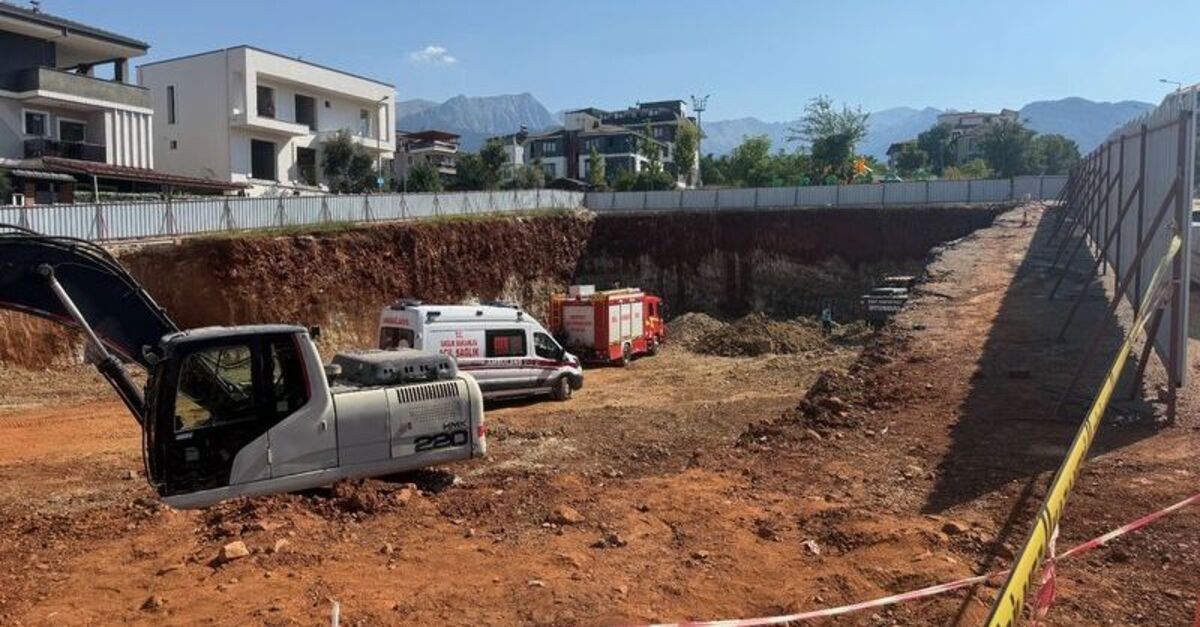 Göçük altında kalan işçi hayatını kaybetti