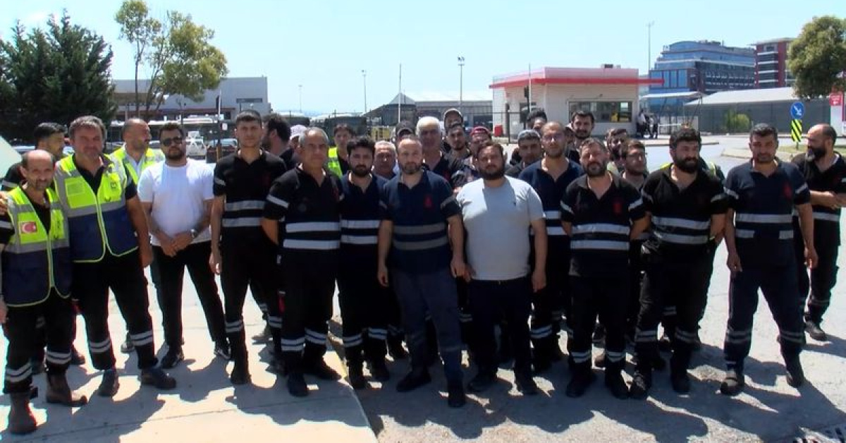 İETT çalışanlarından “iş yavaşlatma” eylemi