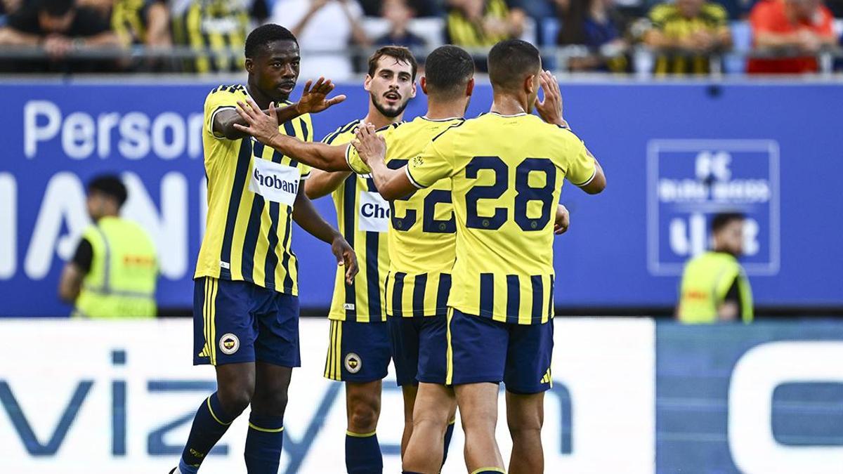 İsmail Kartal’ın Fenerbahçe’si farka koştu! Sarı-lacivertlilerden ikinci provada 4 gollü şov