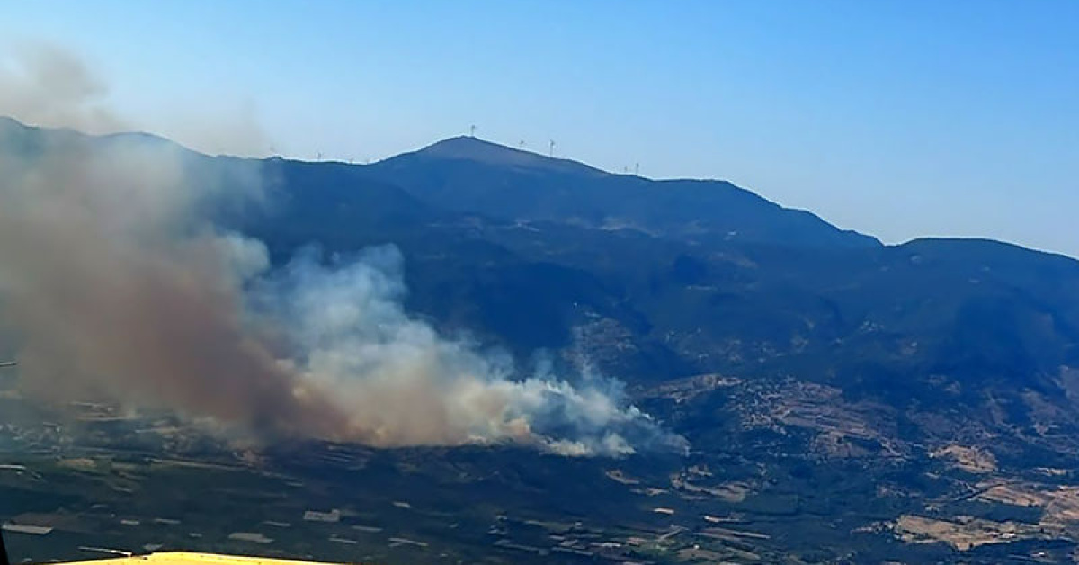 İzmir Menemen’deki yangın kontrol altına alındı