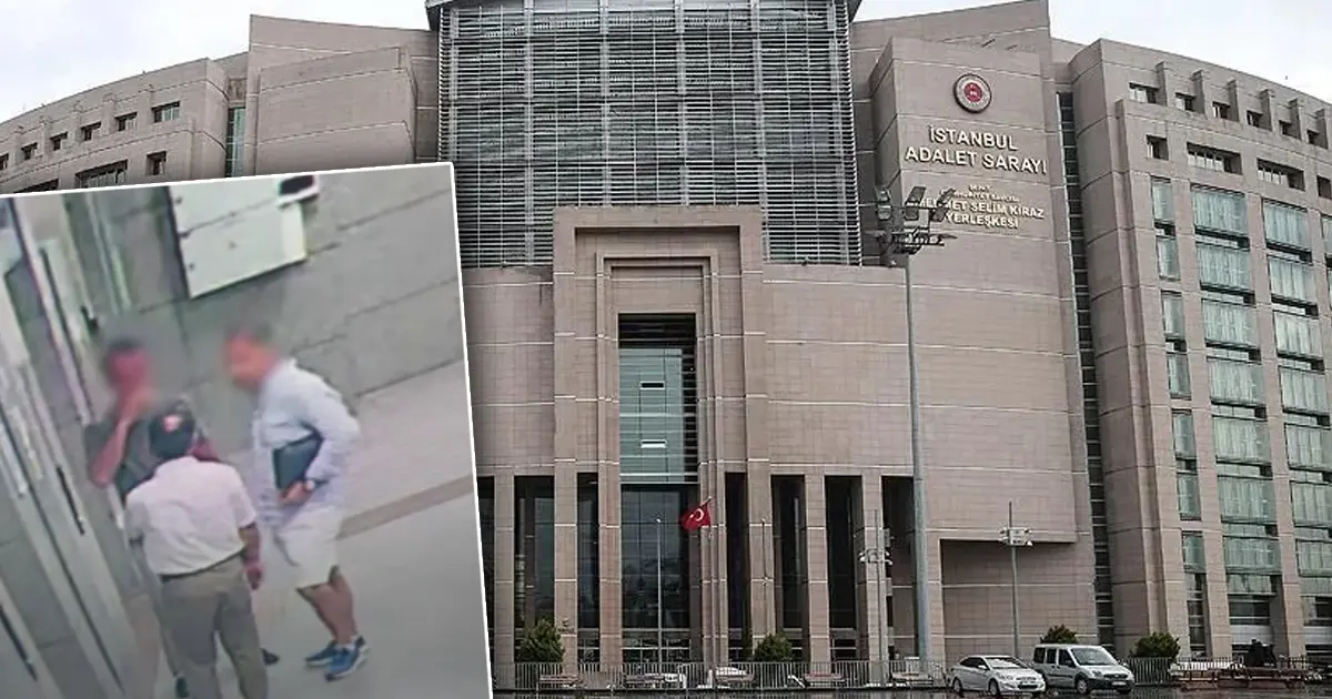 Kartı çalıp Çağlayan’a “hakim” olarak girdi. Dosya takibi yaparken yakalandı
