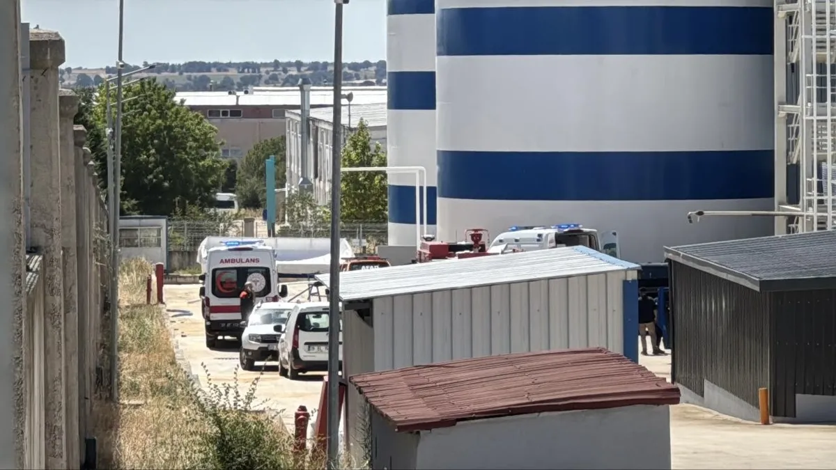 Kırklareli’nde içecek fabrikasında patlama: 2 ölü
