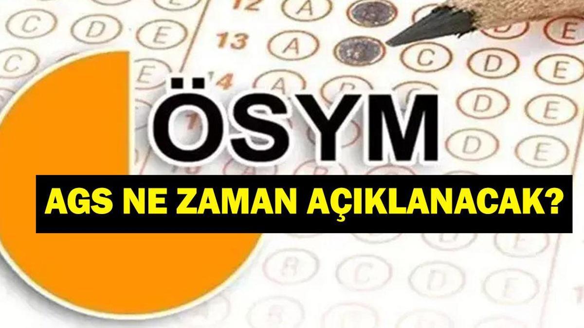 MEB AGS SONUÇLARI NE ZAMAN AÇIKLANACAK? Akademi Giriş Sınavı (AGS) Sonuç Tarihi Belli Oldu Mu?
