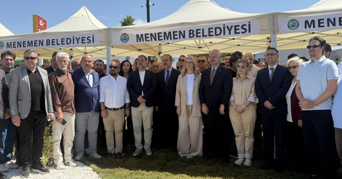 Menemen’de TIR parkı hizmete girdi