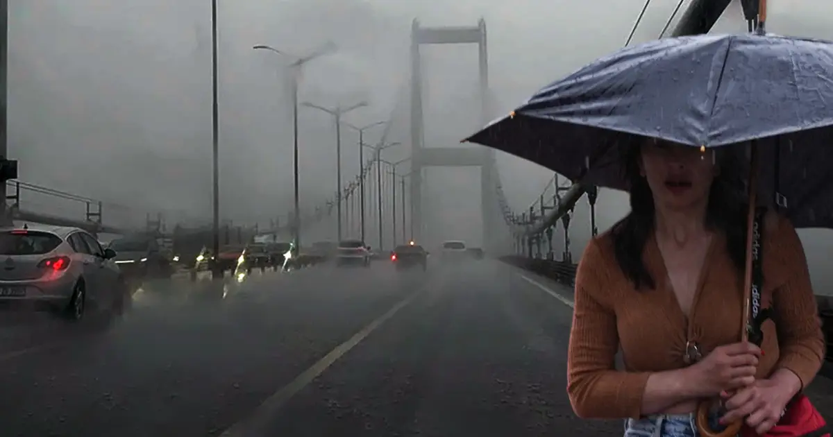 Meteoroloji tarih verdi: İstanbul’da iki gün boyunca yağmur var
