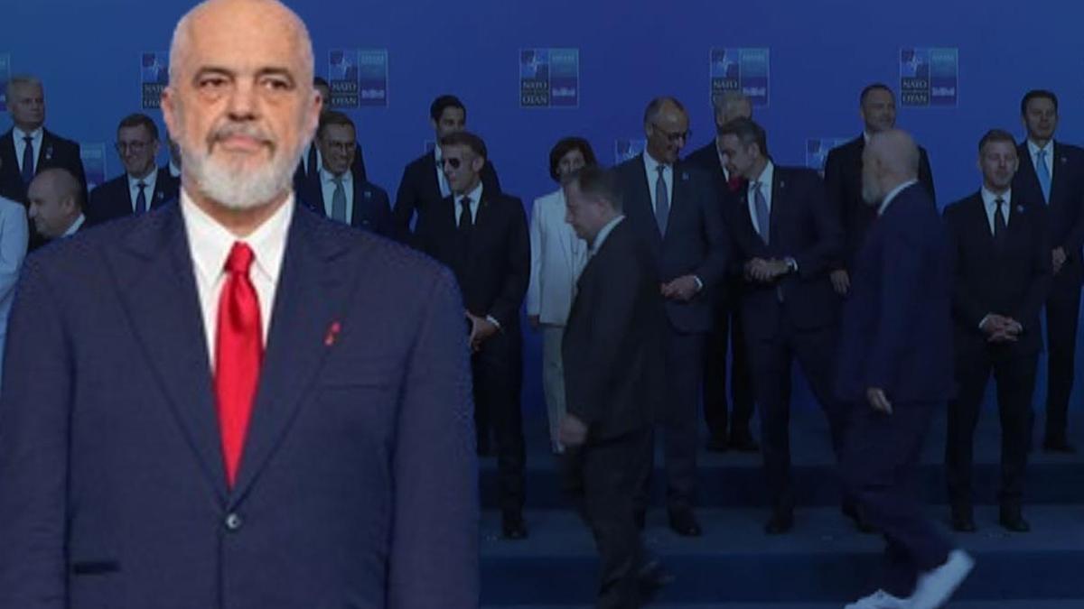 NATO aile fotoğrafı çekilirken yaşananlar: Rama salona girince dedikodu başladı! Meloni, Trump’ın yüzüne bakmadı…