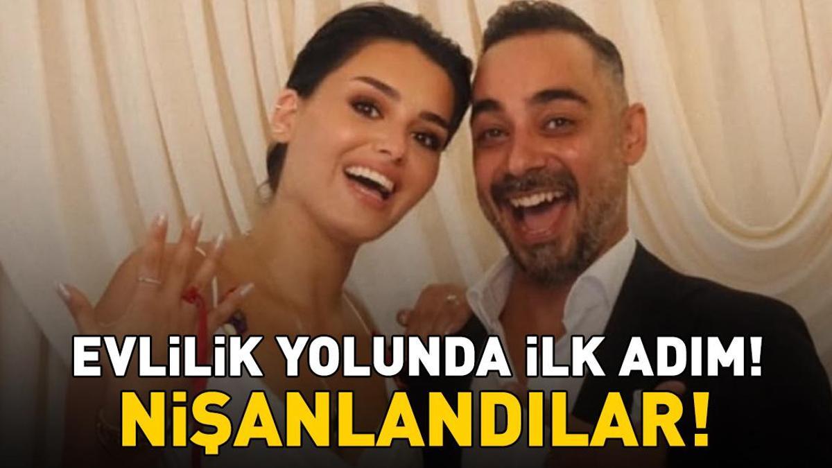 Olgun Toker, sevgilisi Yağmur Karakılınç ile nişanlandı! MUTLULUKLARI GÖZLERİNDEN OKUNDU