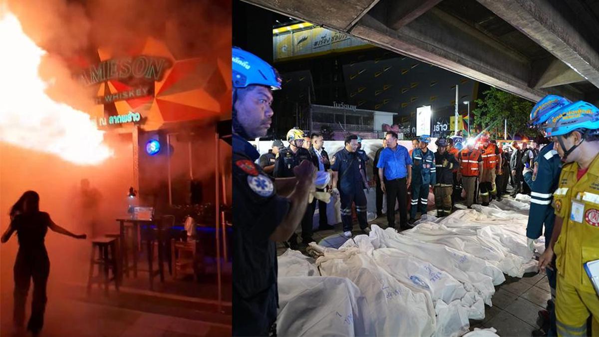 SON DAKİKA: Tayland’da gece kulübünde yangın faciası: 27 ölü