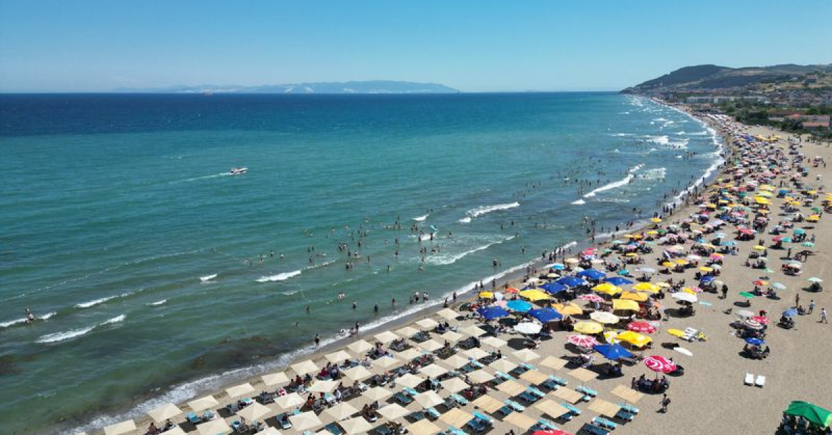 Şarköy’ün 14 halk plajı temiz çıktı