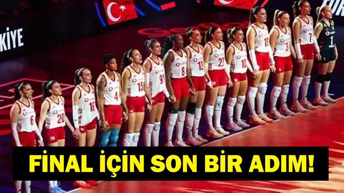 TÜRKİYE BREZİLYA VOLEYBOL MAÇI CANLI İZLE: Filenin Sultanları VNL Finali Türkiye Brezilya Maçı TRT 1 Canlı Yayınında! Kupaya Son Bir Adım!