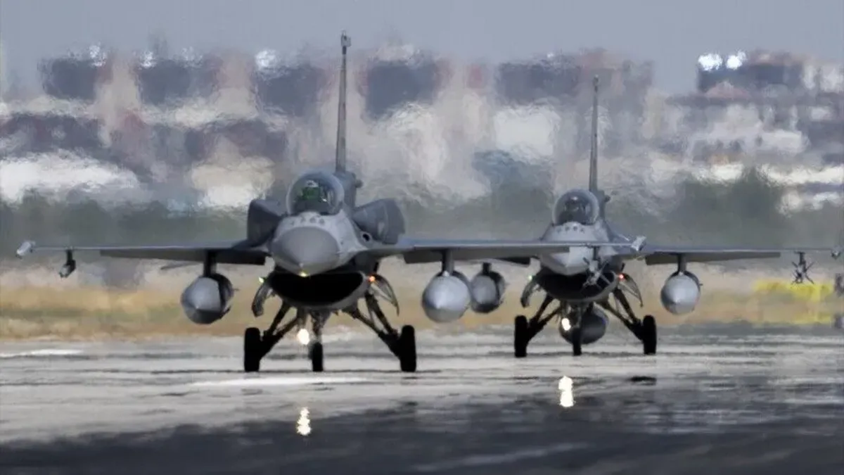Türk F-16’ları NATO görevi için Estonya’da! MSB’den müttefiklik vurgusu