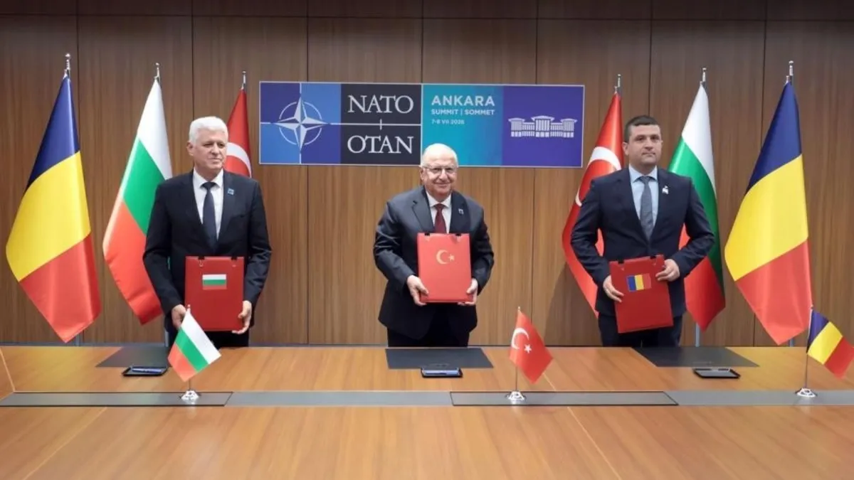 Türkiye, Romanya ve Bulgaristan arasında Karadeniz anlaşması imzalandı