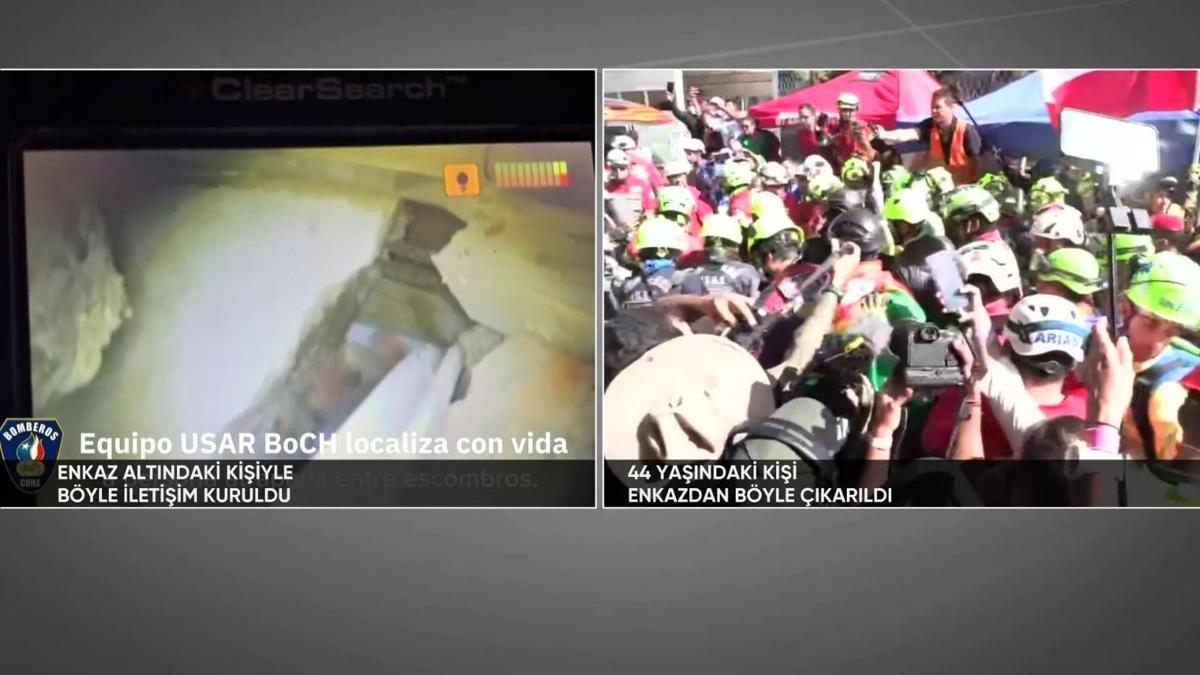 Venezuela’dan ‘mucize’ haberi! Enkaz altından 8 gün sonra kurtarıldı…