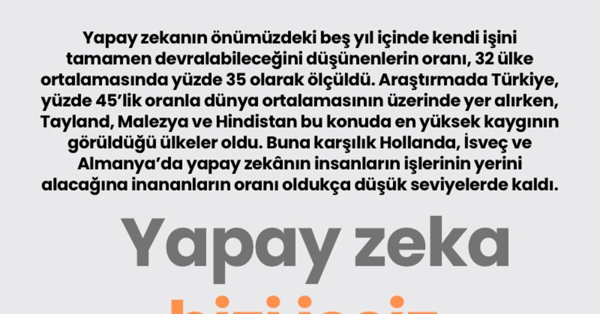 Yapay zeka bizi işsiz bırakacak mı?