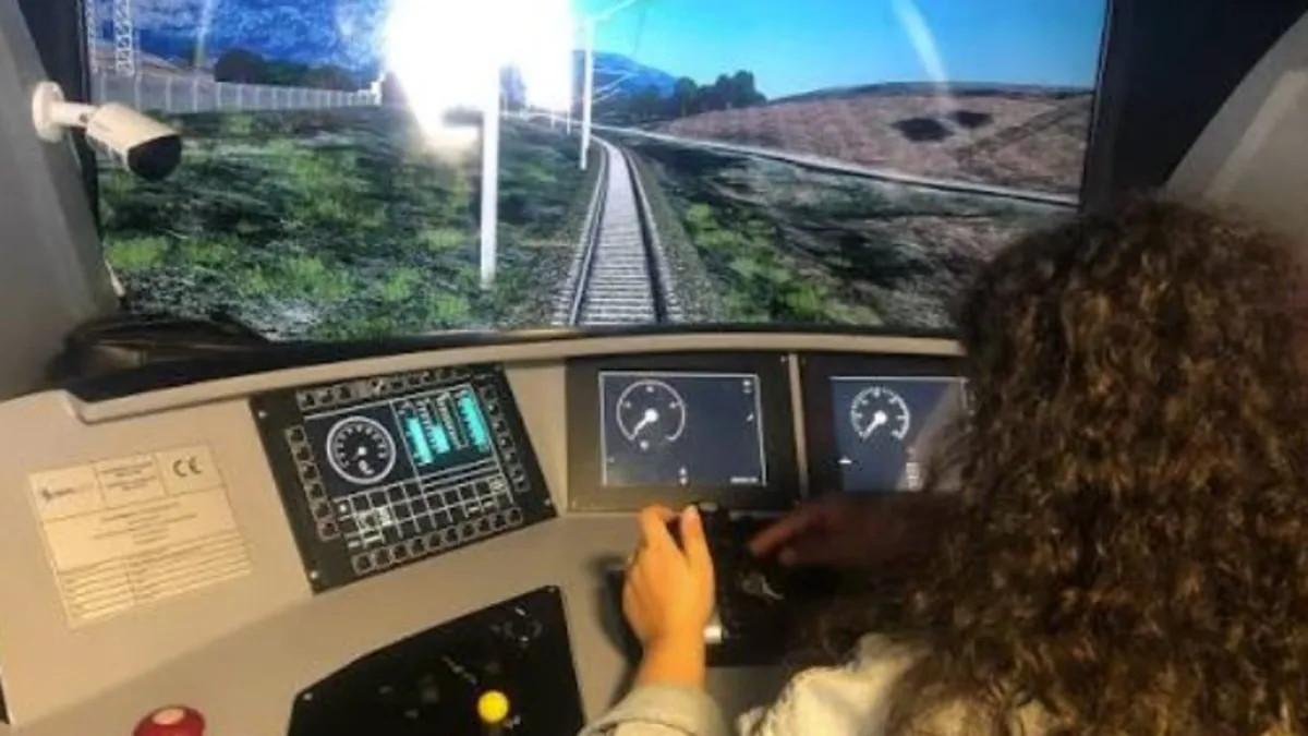 Yapay zeka destekli yerli tren simülatörü geliştirilecek