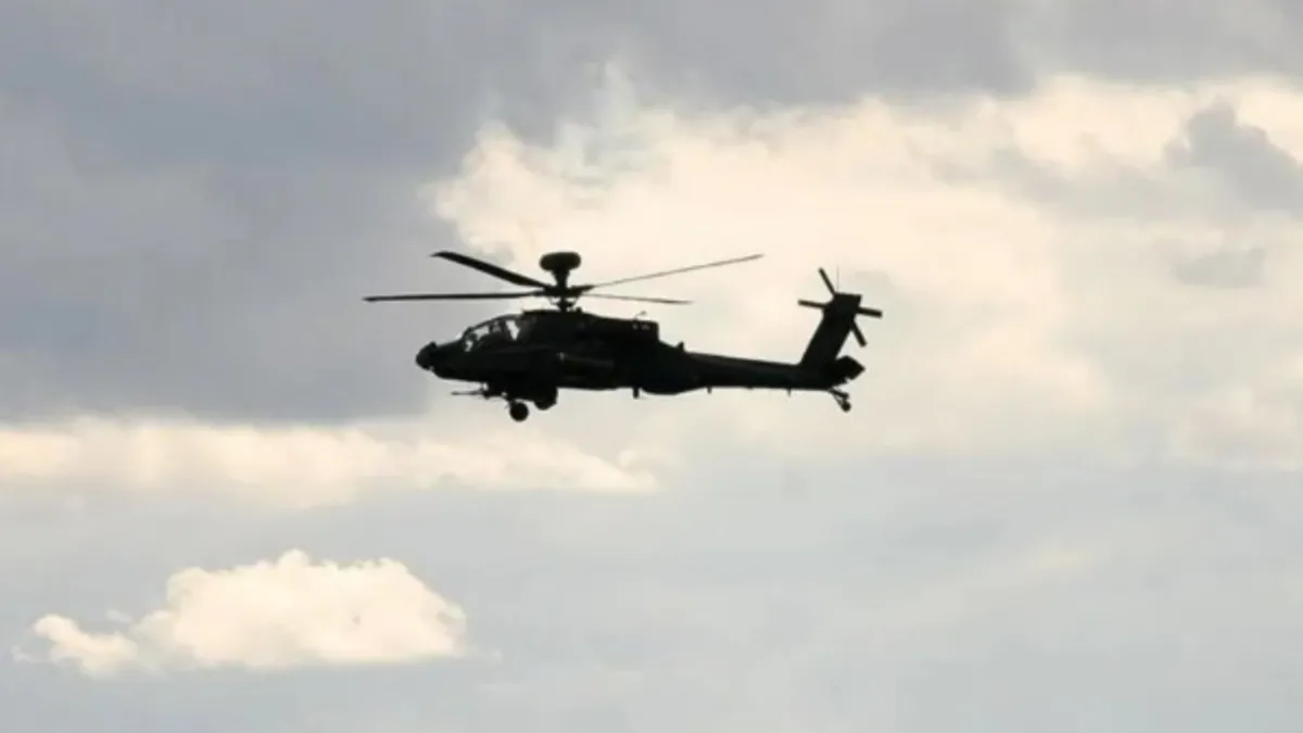 ABD’de askeri helikopter düştü! 2 pilot öldü