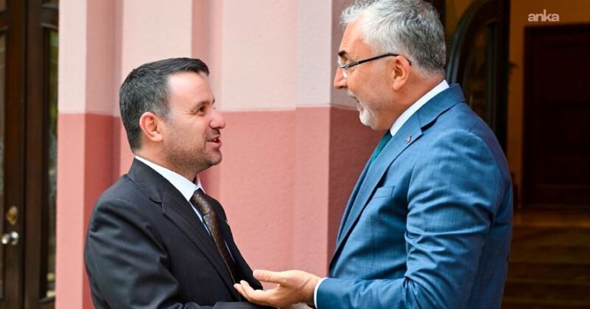 Bakan Gürlek, Bakan Işıkhan ile bir araya geldi