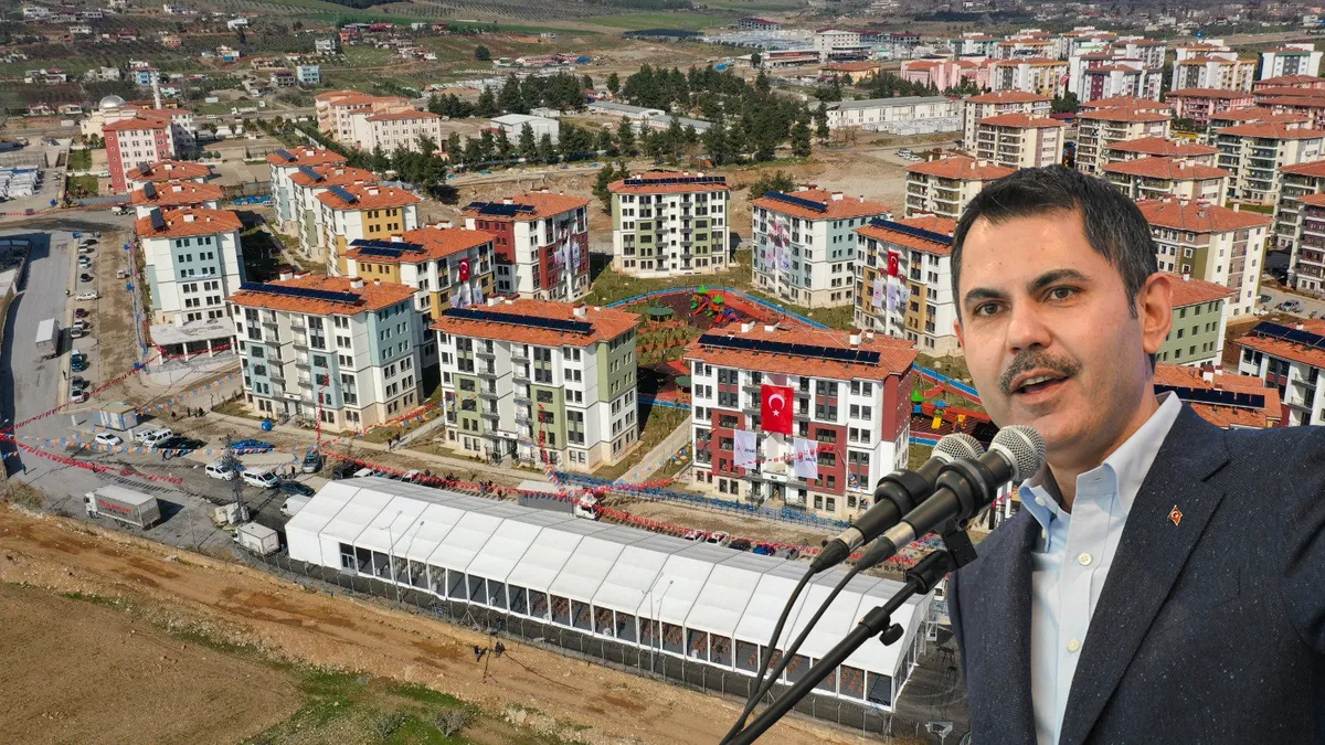 Bakan Murat Kurum’dan Kahramanmaraş’ta çifte müjde: “Söz verdiysek yaparız”