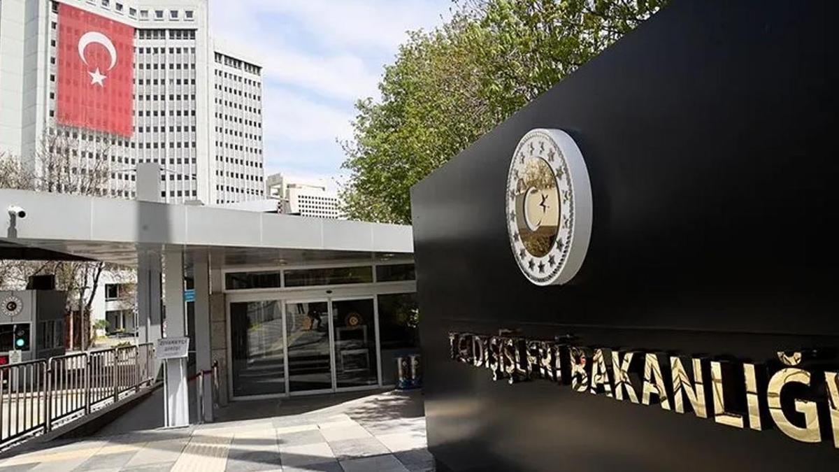 Dışişleri Bakanlığı’ndan İsrail’e sert tepki