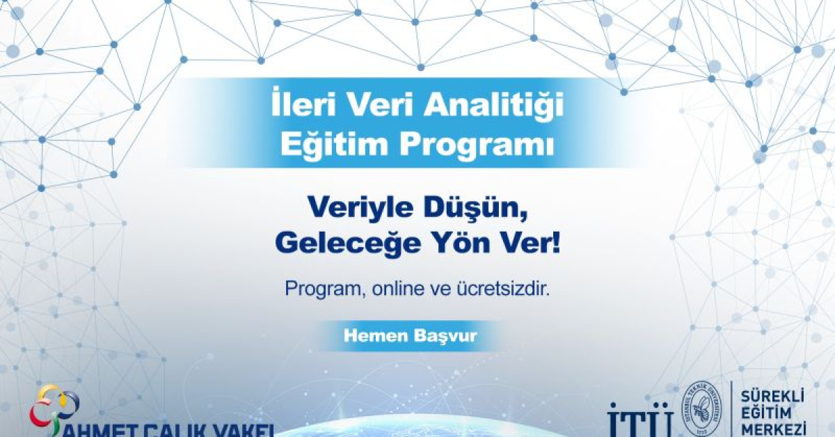 Gençleri veri odaklı gelecek için eğitim