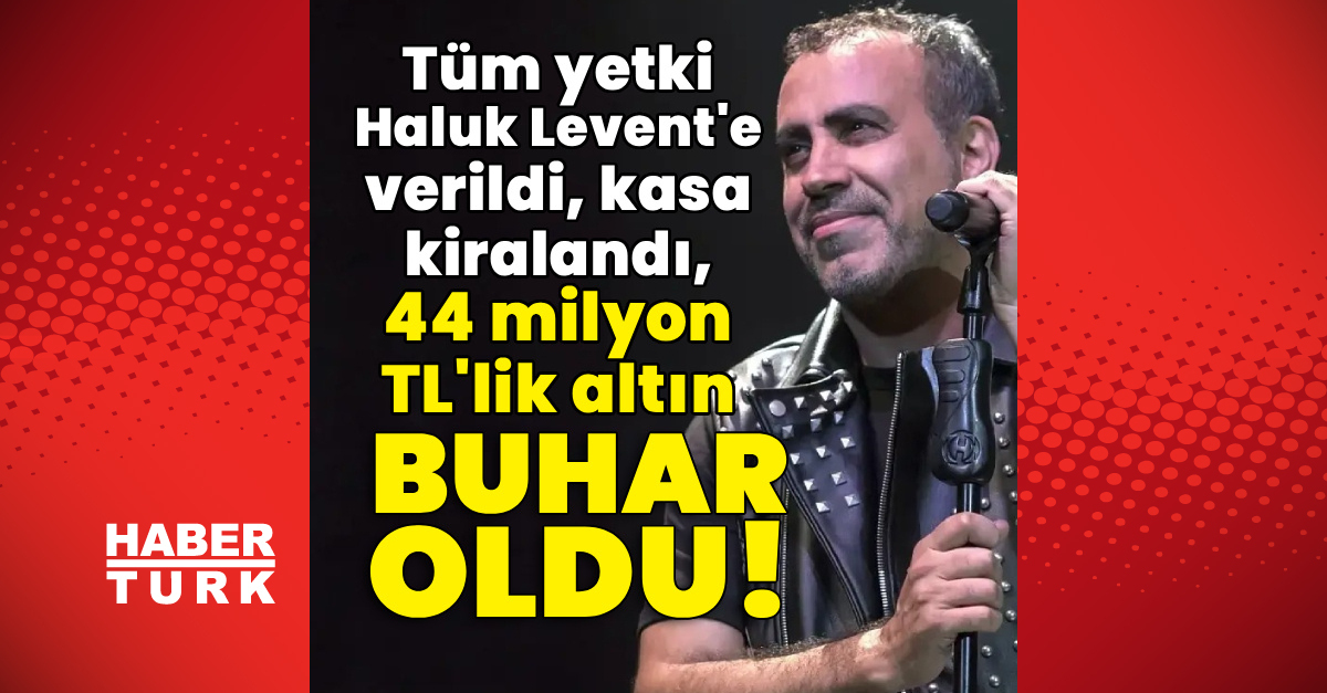 Kasa kiralandı, 44 milyon TL’lik altın buhar oldu!